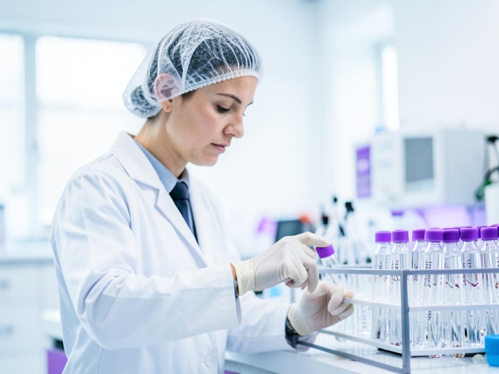 Internal quality control on incoming peptide vials